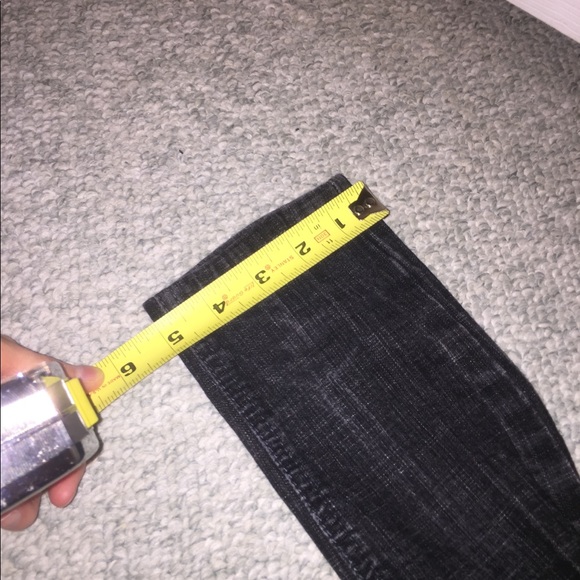 Arizona Jean Company Dark Denim pants size 0 Long Skinny Jeans - Picture 6 of 10